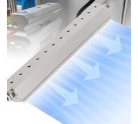 Souffleur à lame d'air industriel, lame d'air en alliage d'aluminium avec interface de filetage G 1/4", élimination de l'eau et de la poussière,utilisation avec compresseur d'air(350mm)