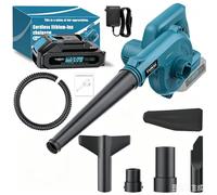 Souffleur à lame portable sans fil et léger, batterie au lithium (1 batterie + accessoires)