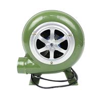 Souffleur AC/DC - Souffleur électrique en fer forgé - Souffleur de cheminée avec grille | Souffleur à vitesse variable de 12 V, ventilateur électrique exquis, petit ventilateur de forge pour