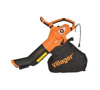Souffleur aspirateur de feuilles électrique - Villager - VEBV 3000 - 3000W - 45L - Orange