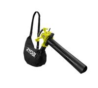 RYOBI - Souffleur aspiro-broyeur 3000 W - 2-en-1 - 2 vitesses - jusqu'à 375 km/h - aspiration 14 m³/min - broyage 16:1 - RBV3000CSV
