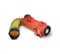 Souffleur axial AC en plastique de 20,3 cm avec bidon et conduit de 15,2 m