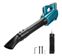 Souffleur Batterie Compatible avec Makita 18 V (sans Batterie ni Chargeur), 5 Vitesses Souffleurs de Feuilles sans Fil avec Moteur Brushless, Vitesse de l'Air 180 km/h, Débit d’Air 768 m³/h