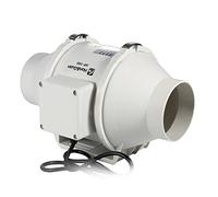Souffleur Centrifuge, 4 '' - 8 '' Silent inline conduit Ventilateur de conduit à la maison Échappement d'air extracteur d'air HYDROPONIQUE for la cuisine salle de bain Baignoire Grow Tente(5inch HF 12