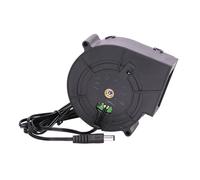 Souffleur centrifuge haute vitesse 12 V 7000 tr/min avec double roulement à billes adapté pour les barbecues en plein air Imprimante fonte de métal souffleur de barbecue extérieur pour barbecue