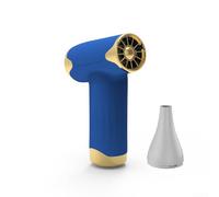 Souffleur compact pour camping, idéal pour un séchage rapide, un gonflage ou un refroidissement en extérieur (bleu)