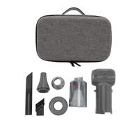 Souffleur d’air électrique, souffleur à jet sec 300 000 tr/min avec moteur sans balais, souffleur d’air portable de 2,2 livres de poussée fonctionnant sur batterie 12 V, souffleur (Grise)