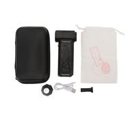 Souffleur d’air électrique, souffleuse à Main Rechargeable avec Moteur sans balais de 150 000 TR/Min, Ventilateur à Turbine Haute Vitesse pour Le Clavier d’Ordinateur, Le Nettoyage (Noire)