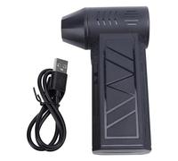 Souffleur d’air électrique, Ventilateur à Jet Portable avec Moteur sans balais de 130 000 TR/Min et lumière LED, souffleur à Turbine réglable pour Le Nettoyage du Clavier, Le souff