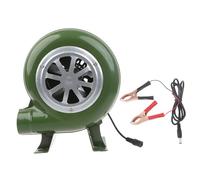 Souffleur d'air 12 V 40 W/60 W/80 W pour barbecue, voyage en plein air, moteur portable, outil multifonction pour réchaud domestique souffleur pour camping 80 W