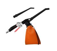 Souffleur d'air à double fonction à connexion rapide - Outil d'aspiration et de soufflage - Grand sac de collecte - Déménagement industriel - Aspirateur de nettoyage industriel