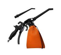 Souffleur d'air à double fonction à connexion rapide - Outil d'aspiration et de soufflage - Grand sac de collecte - Déménagement industriel - Aspirateur de nettoyage industriel