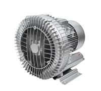 Souffleur d'air annulaire triphasé 2,2 KW, Pompe à Vide, souffleur à Canal latéral d'air régénératif à Un étage, 1 pièce