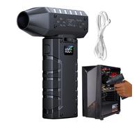 Souffleur d'Air Comprimé - Souffleur Électrique Portable pour Voiture et Poussière | Accessoires de Nettoyage Haute Vitesse pour Appareils, Maison et Bureau