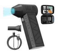 Souffleur d'air Comprimé,Souffleur Électrique Réglable Compact Anti-Poussière - Sécheur à Vitesses Multiples Accessoire de Nettoyage Main pour Animaux Intérieur Extérieur