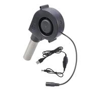 Souffleur D'air De 97mm Avec Contrôleur Vitesse Variable USB Pour Camping Barbecues En Plein Soufflet Feu Accessoires Cuisine Camping Blower