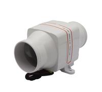 Souffleur D'air De Cale Marin Blanc 24V, Fonctionnement Silencieux, Faible Intensité, 4 Pouces, Ventilateur En Ligne, Évents Soufflage LéGer Et Portable(12V Small)