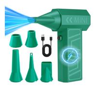 Souffleur d'air électrique 105000 tr/min, alimentation sans fil, réglable, petit pour clavier d'ordinateur, souffleur de feuilles sans fil