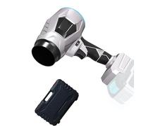 Souffleur d'air électrique en ABS robuste de 25 pieds par heure, idéal pour le nettoyage de cour et d'entreprise, souffleur à aiguille fine