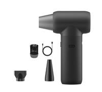 Souffleur d'air électrique en métal 33 000 tr/min, petit nettoyeur de poche avec 3 vitesses réglables pour le déneigement