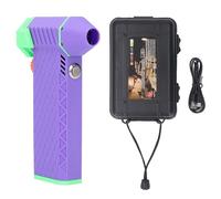 Souffleur d'Air Électrique Portable, Ventilateur Turbo à Vitesse Variable 110000RPM, pour Nettoyage Ordinateur Clavier Voiture Canapé Plantes Poils d'Animaux