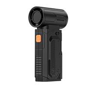 Souffleur d'air électrique portatif 130 000 tr/min, petit compresseur d'air texture ABS pour dépoussiérage rapide pour la maison et l'extérieur, outil de nettoyage intérieur de voiture