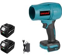 Souffleur d'air électrique, puissance 2000W, vitesse du vent 200M/S, 2 batteries 928VF Set