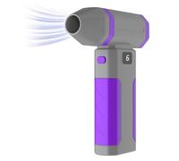 Souffleur d'air Électrique, Souffleur d'air sans Fil Haute Pression avec Ventilateur Turbo Brushless, Ventilateur Turbo Portatif sans Balais - Accessoires De Nettoyage Puissants sans Fil pour