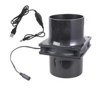 Souffleur d'air en ligne de 12 cm 5 V avec régulateur de vitesse