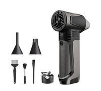Souffleur d'air haute vitesse pour PC et appareils électriques 130 000 tr/min rechargeable 2500 mAh nettoyeur sans fil pour bureau maison