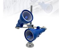 Souffleur Dair Industriel Tornado, Buse Rotative À Air Comprimé À Angle Réglable À 360°, Souffleur Dair À Pression De Purge De 4,0 Bars, Pour Le Soufflage De Surfaces De Bouteilles Et De 2-head
