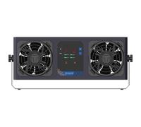Souffleur d'air Ionisant À Double Tête, Éliminateur D'électricité Statique, Volume d'air 180 CFM Et Zone De Circulation d'air 40 Cm X 150 Cm, avec 6 Modèles D'alarme Et Fonction