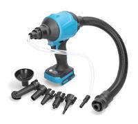 Souffleur d'air - Moteur à grande vitesse sans balais - Compatible avec batterie Makita 18 V - Pour camping, barbecue et atelier - Batterie (non incluse)