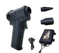 Souffleur D'air Portable, Nettoyeur Aspirateur Sans Fil, Moteur Brushless 110000RPM, Batterie 4000mAh - Puissance Ajustable, Sécurité Optimale, Idéal Clavier et Entretien