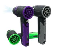 Souffleur d'air portable, ventilateur de souffleur d'air rechargeable, vitesse continue, dépoussiéreur électrique pour barbecue, petit nettoyeur électrique pour le séchage et l'aspirateur