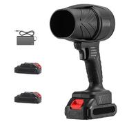 Souffleur d'air Portatif 2026, Souffleur à Neige éLectrique pour Voiture, Ventilateur Portatif, SéChoir De Voiture sans Fil, DéChiquette La Neige comme du Papier (2 Piles)