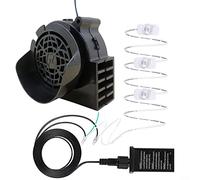 Souffleur d'air pour bateau gonflable, 12 V 0,5 A, remplacement pour décoration de jardin gonflable, pour Halloween, Noël, Airblown (UE)