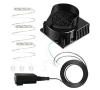 Souffleur d'air pour gonflage haute pression, petit et portable | Ventilateur de Noël pour Halloween, vacances, extérieur, cour, pelouse, jouet décoratif, château rebondissant, piscine
