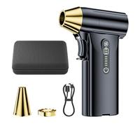 Souffleur d'air rechargeable - Moteur sans balais, dépoussiéreur d'air sans fil, rotation à grande vitesse pour éliminer même la poussière fine | Pratique pour le nettoyage domestique, le nettoyage de