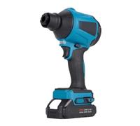 Souffleur d'air sans Fil 6 en 1 avec Buse, Machine À Dépoussiérer, Gonfleur De Poussière Multifonction, Outil D'aspirateur for Batterie 18V Portable Et LéGer