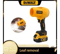 Souffleur d'air sans fil Dewalt Brushless, ventilateur turbo portatif, sécheur puissant, outil de soufflage de poussière rechargeable 20V, Nouveauté 2025 No Battery