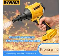 Souffleur d'air sans fil Dewalt sans balais avec buse, pistolet multifonction pour dépoussiérage et gonflage, machine à dépoussiérer, outil (machine nue) US Plug No Battery