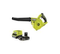 Pack RYOBI Souffleur d'atelier R18TB-0 - 18V One+ - 1 batterie 2.0Ah - 1 chargeur rapide RC18120-120