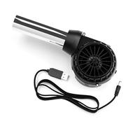 Souffleur de barbecue pour cuisiner en plein air - Rechargeable USB - Avec tube en aluminium