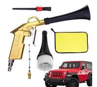 Souffleur de Détailing Auto, Outil de Nettoyage Haute Pression Puissant, Compresseur d'Air pour Intérieur, pour Équipement Ménager, Machine, Poussière, Cuir et Tache d'Huile