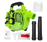 Souffleur de feuilles 26cc - 2-temps - 7500 tr/min - FIANAO - 1.0 HP - 108 dB - 1:25 à 1:30 mélange - puissance et légèreté - VERT