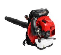 Souffleur de feuilles à dos essence 75,6 cm³, 2 temps, haute puissance 850 CFM & 200 mi/h pour feuilles sable neige terrasse jardin