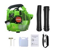 Souffleur de Feuilles à Essence 26 CC, soufflant la poussière et la Neige avec bandoulière réglable pour Nettoyage de terrasse, Entretien de pelouse, Feuilles de Jardin Vert