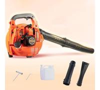 Souffleur de feuilles à gaz 2 temps sans fil, outil électrique portable 25,4 CC pour l'entretien de la pelouse, les feuilles d'automne et le déneigement, léger et facile à utiliser