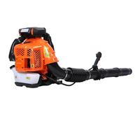 Souffleur de feuilles de sac à dos 80 cc, souffleur de feuilles à gaz, jusqu'à 900 CFM, nettoyage puissant, souffleur de sac à dos pour l'entretien de la pelouse, de la cour, des débris de poussière